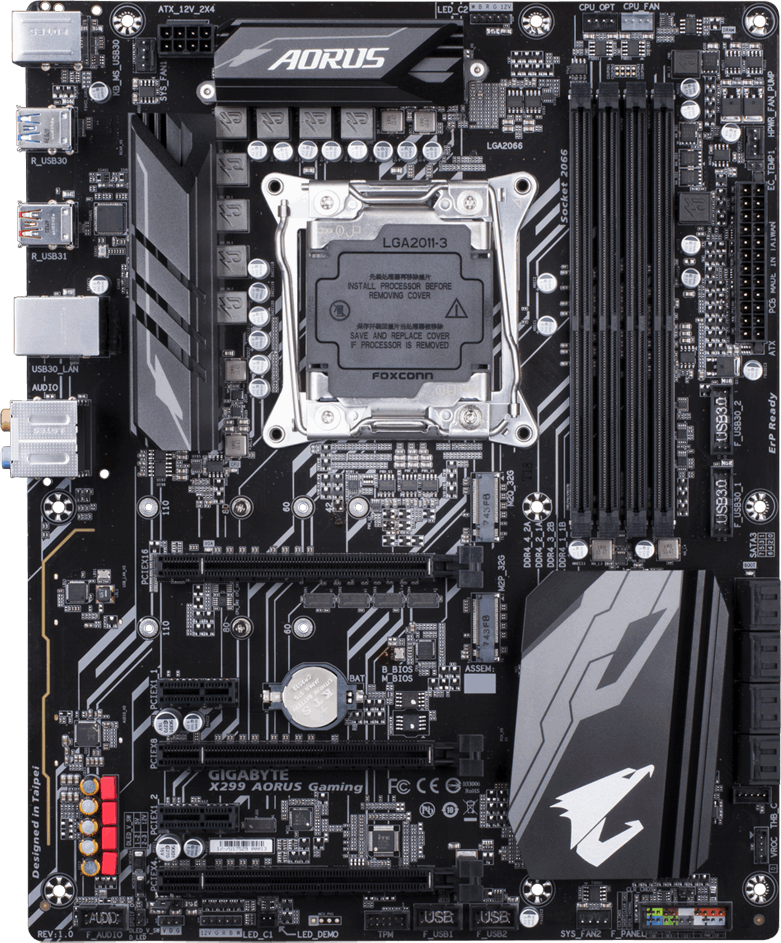 Gigabyte x299 aorus gaming обзор